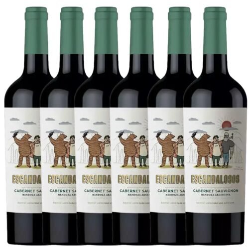 Vino Escandalosos Cabernet Sauvignon x 6