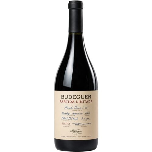 Vino Budeguer Partida Limitada Pinot Noir Vista Flores 750ml