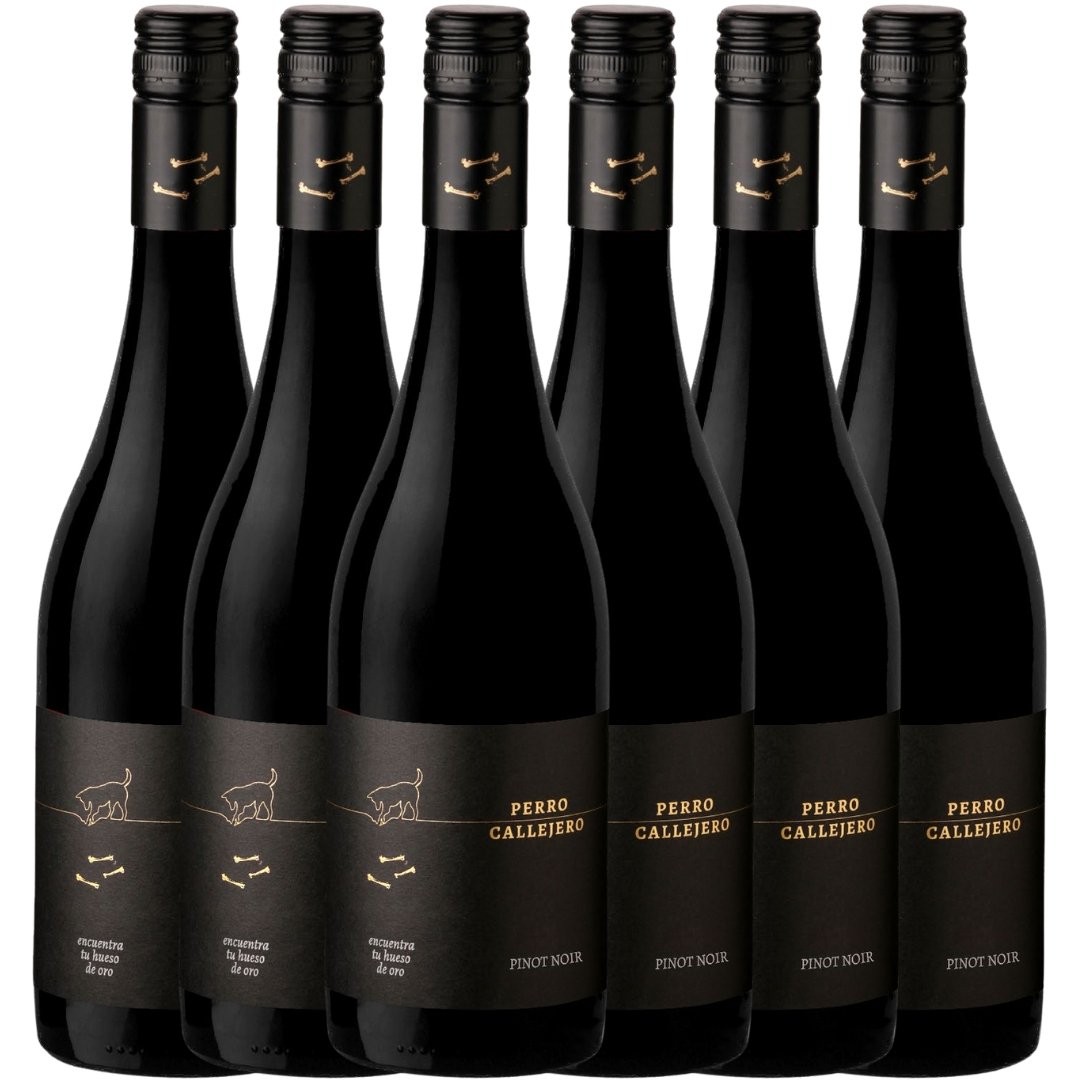 Vino Perro Callejero Pinot Noir x6 unidades