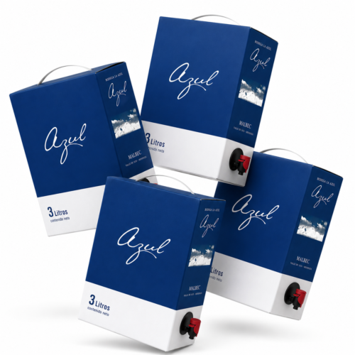Pack x4 Bag in Box La Azul Malbec 3L | 12L total