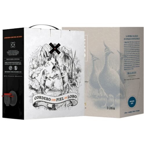 Vino Bag in Box Malbec Cordero 3 Litros + Perdices Reserva 3 Litros