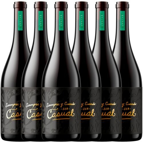 Vino Casual Reserva Malbec x 6 unidades