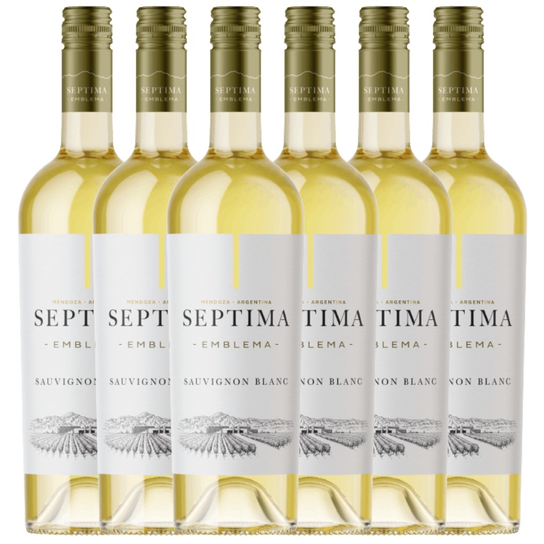 Vino Septima Emblema Sauvignon Blanc x6 unidades