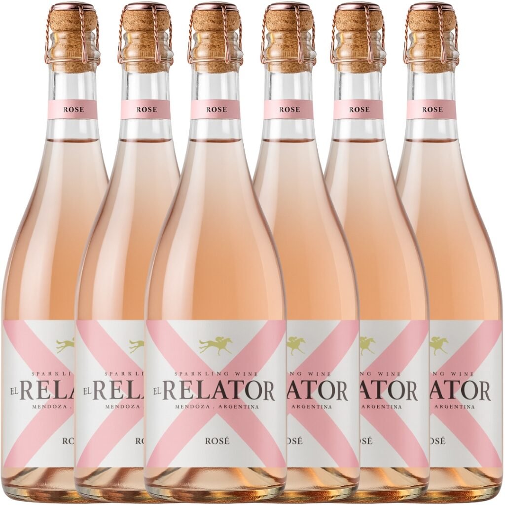 Espumante El Relator Rosé Charmat x6 unidades