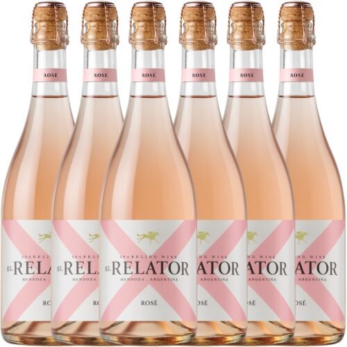 Espumante El Relator Rosé Charmat x6 unidades