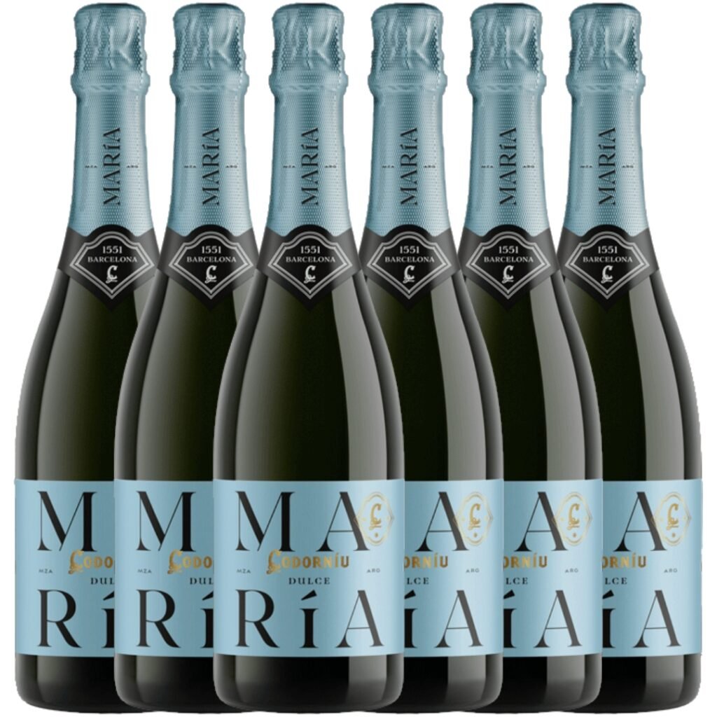 Espumante Maria Codorniu Dulce x6 unidades