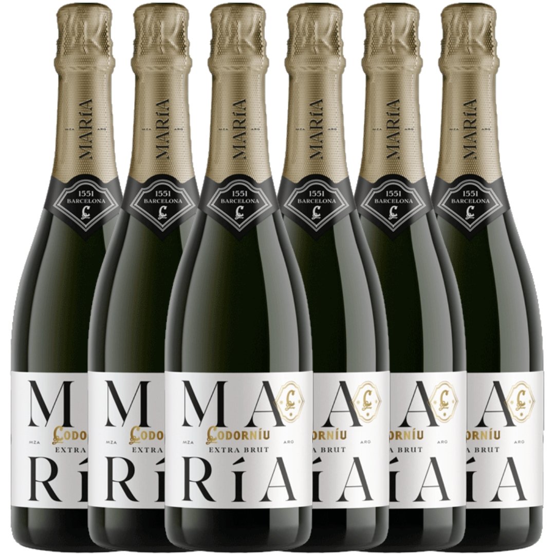 Espumante Maria Codorniu Extra Brut x6 unidades
