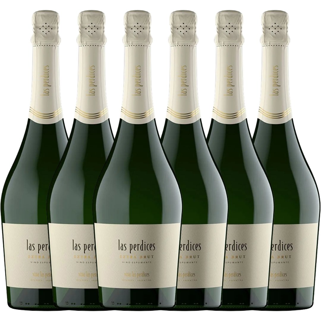 Espumante Perdices Extra Brut Champenoisse Corto x6 unidades