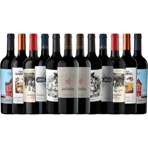 Mega Mix Vinos 12 Botellas Clásicos de Mendoza