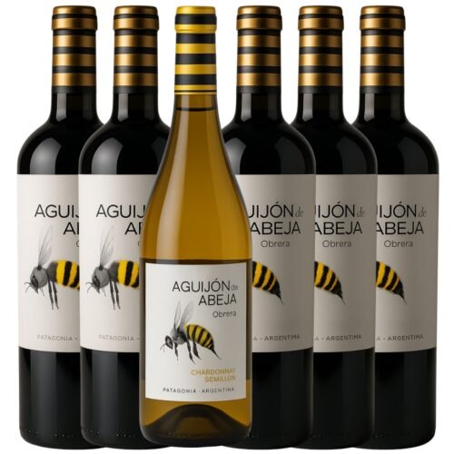 Mix Vino Abeja Obrera x6 unidades