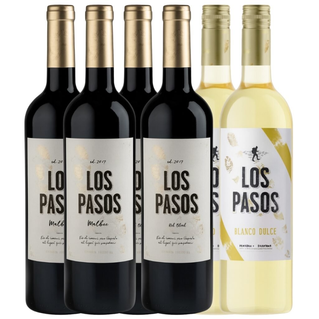 Mix Vino Los Pasos x6 unidades