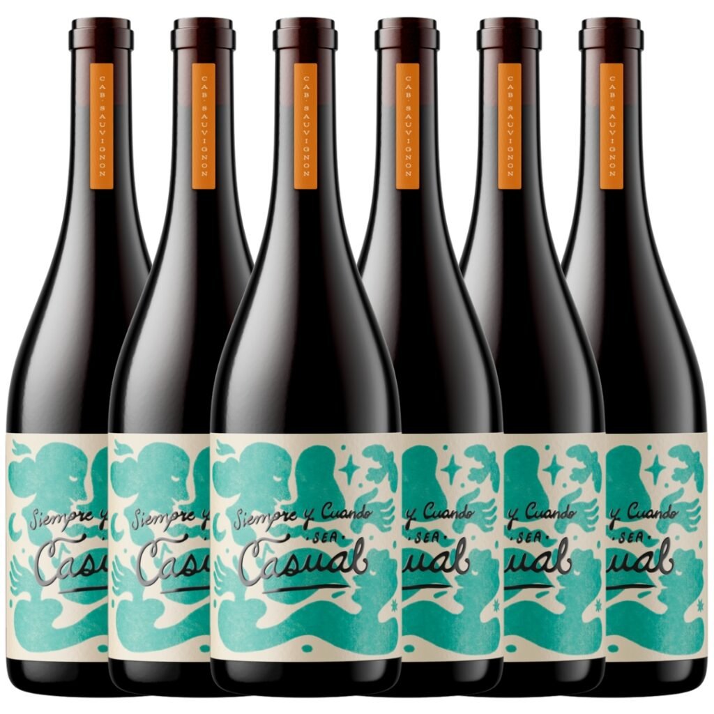 Vino Casual Cabernet Franc x6 unidades