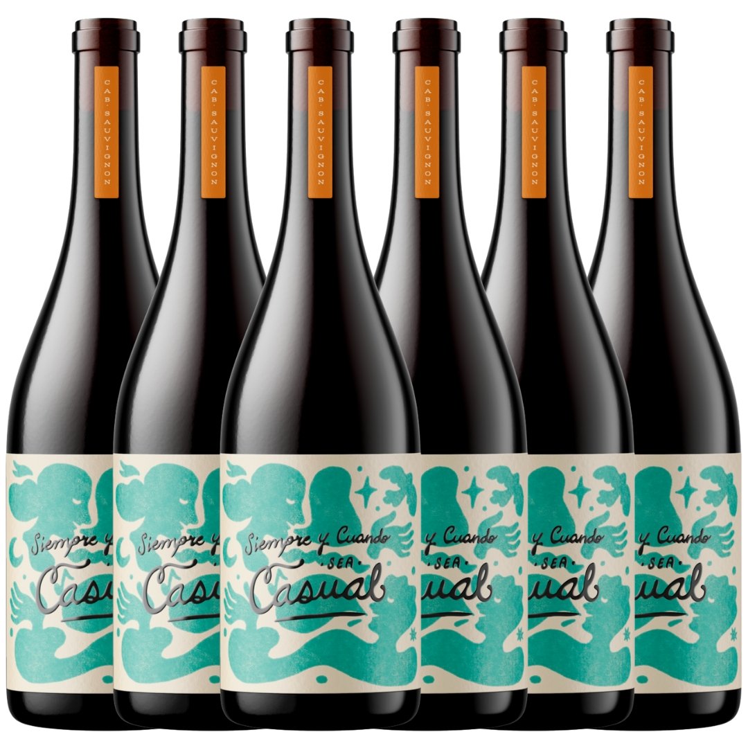 Vino Casual Cabernet Franc x6 unidades