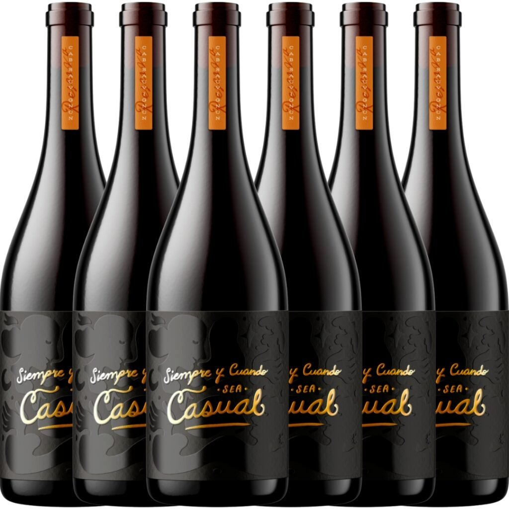 Vino Casual Reserva Cabernet Franc x6 unidades