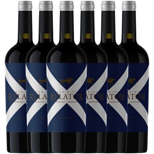 Vino El Relator Malbec x6 unidades