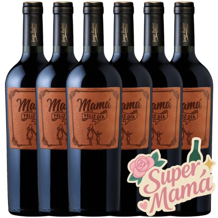 Vino Privado Día de la Madre Malbec Reserva x6 unidades