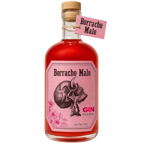 Gin Flor De Hibiscus Borracho Malo 750ml