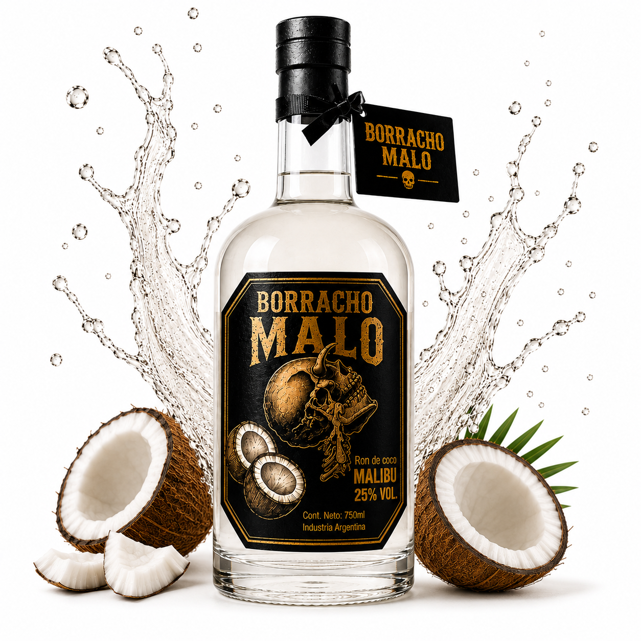 Ron de Coco Borracho Malo 750ml