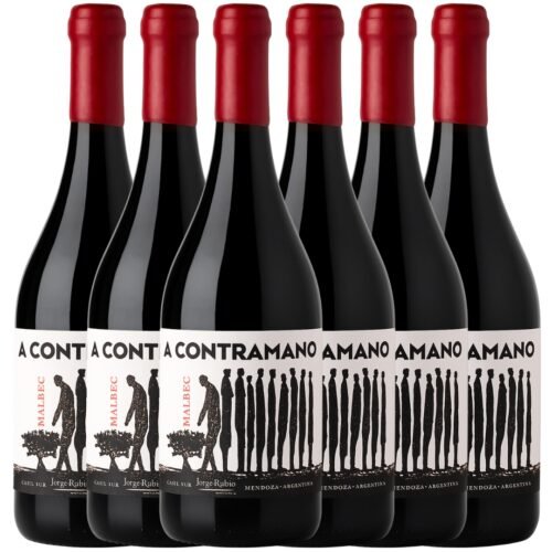 Vino A Contramano Malbec x6 unidades