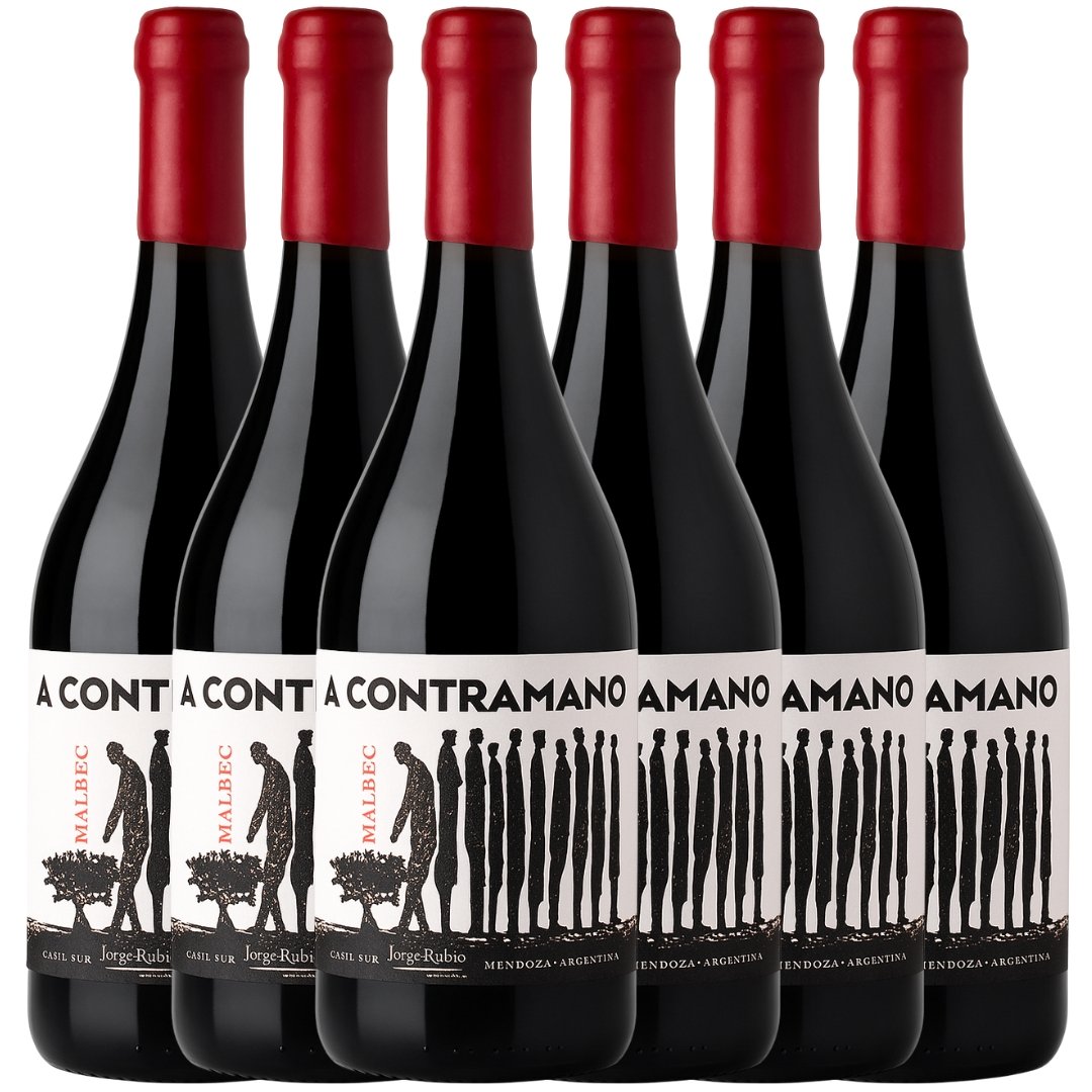 Vino A Contramano Malbec x6 unidades