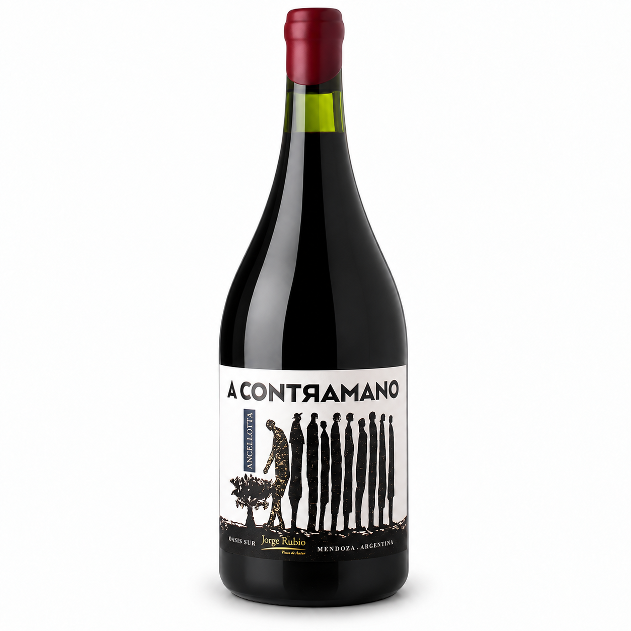 Vino Jorge Rubio A Contramano Ancellotta 750ml Edición Limitada