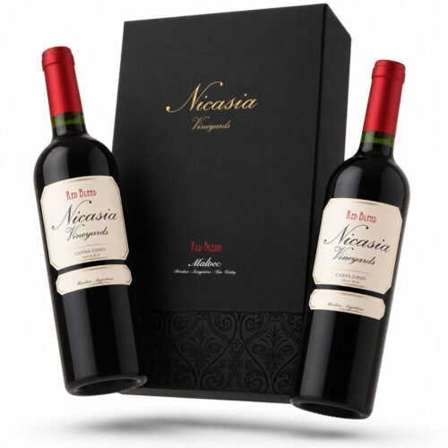 Estuche Vino Catena Zapata Nicasia Vineyards Red Blend Malbec | Regalo