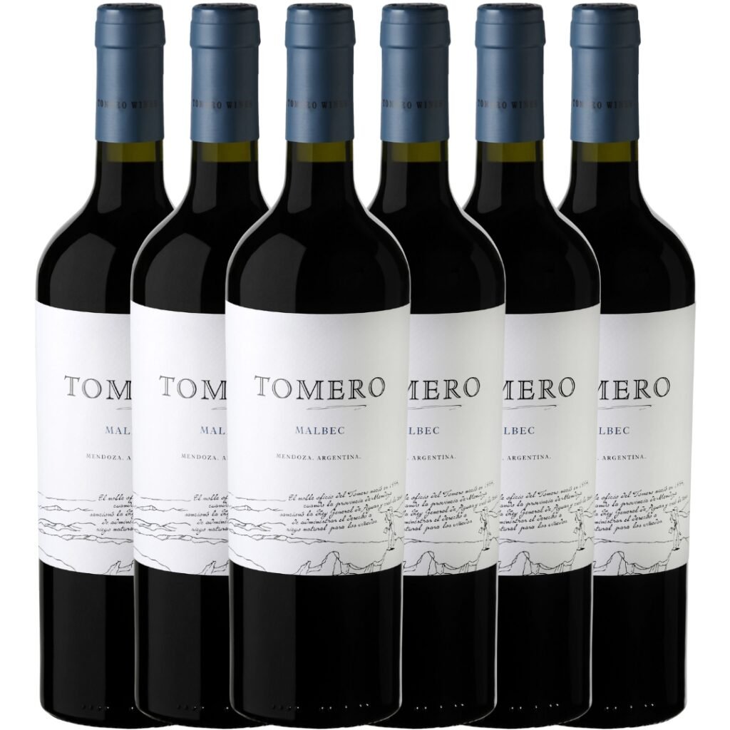 Vino Tomero Malbec Clásico x6 unidades