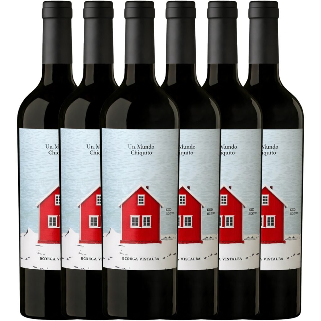 Vino Un Mundo Chiquito Red Blend x6 unidades