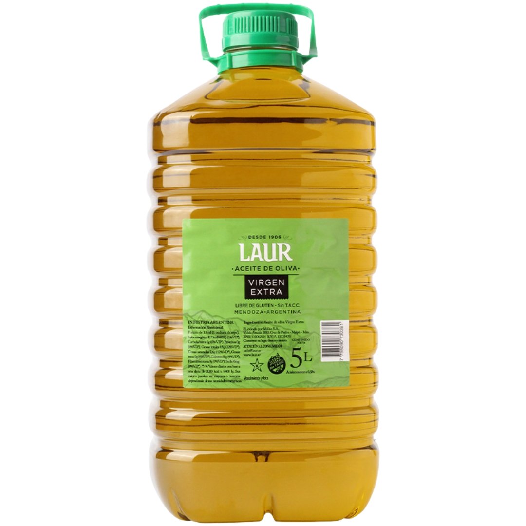 Aceite de Oliva Laur Virgen Extra Bidón 5 Litros