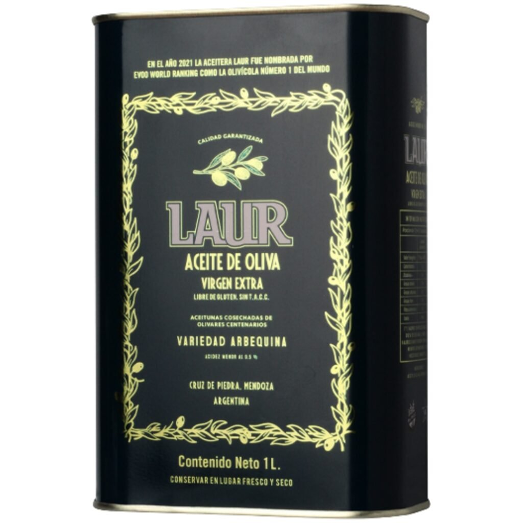 Aceite de Oliva Laur Virgen Extra Lata 1 Litro