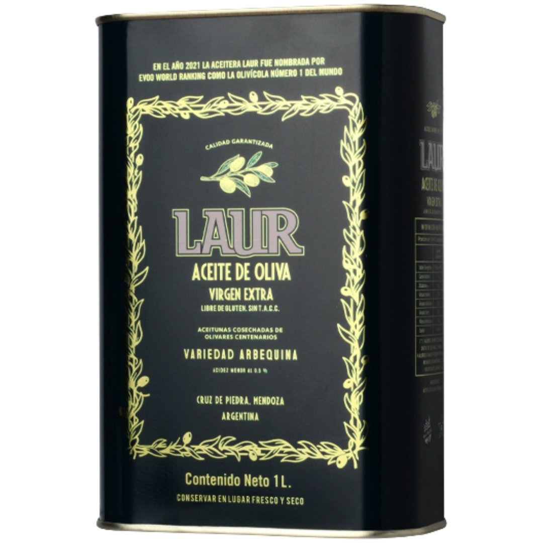 Aceite de Oliva Laur Virgen Extra Lata 1 Litro