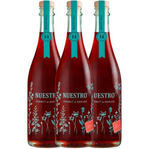 Nuestro Vermut de Garage Rosso x3 unidades