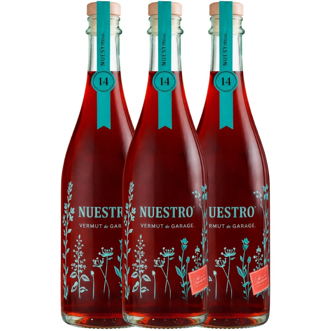 Nuestro Vermut de Garage Rosso x3 unidades