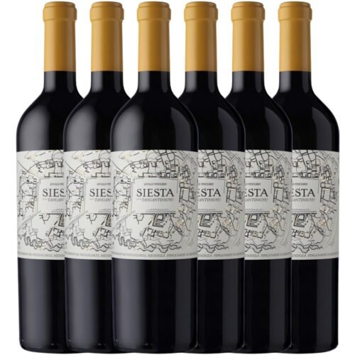 Vino Siesta Biodinámico Malbec x6 unidades