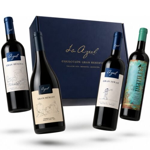 Estuche La Azul Colección Gran Reserva x4 | Regalo Premium