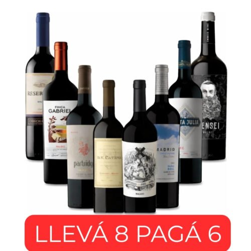 Oferta De Vinos Catena Y Combo Boutique Full X8 Botellas