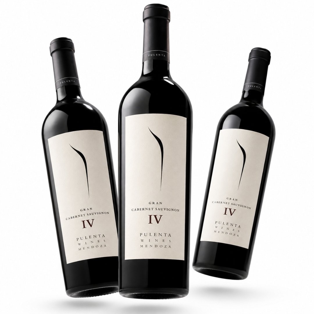 Mix Vertical Gran Pulenta Cabernet Sauvignon 3 Añadas, selección premium de vinos tintos argentinos de Pulenta Estate