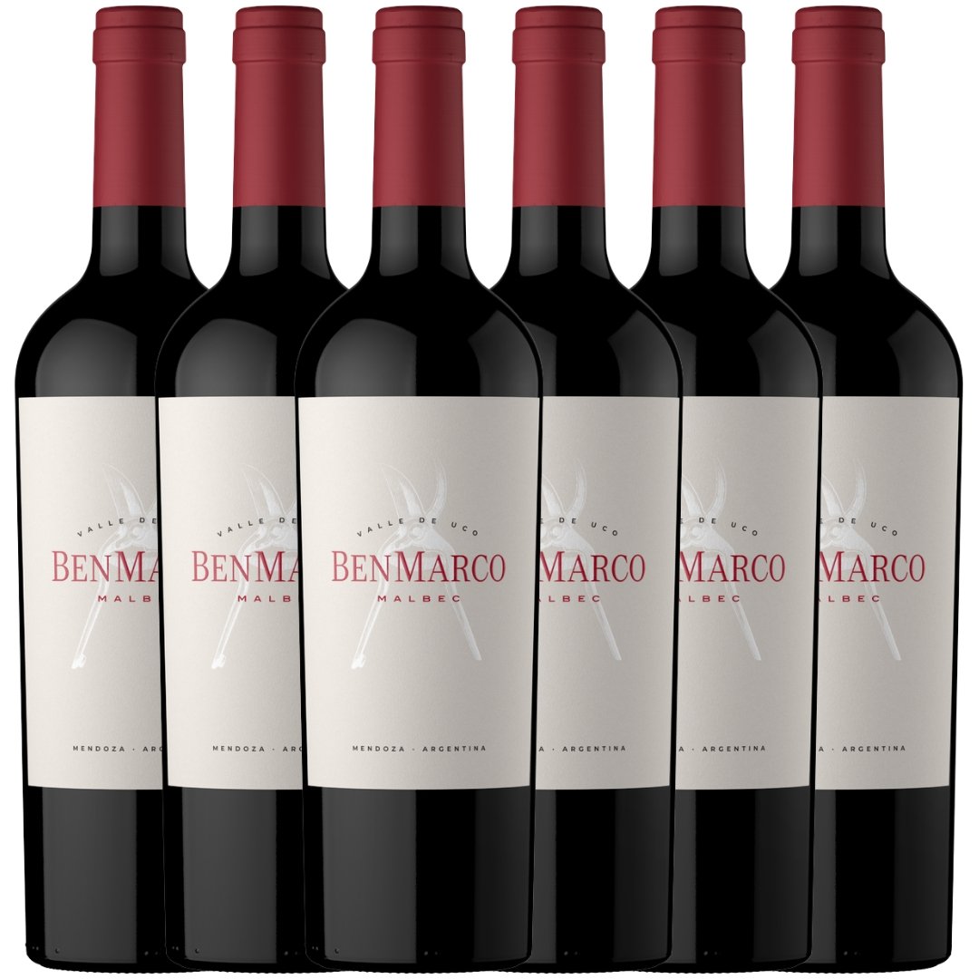 Vino BenMarco Malbec x6 unidades