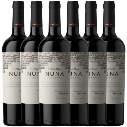 Vino Chakana Nuna Malbec 750ml x6 unidades