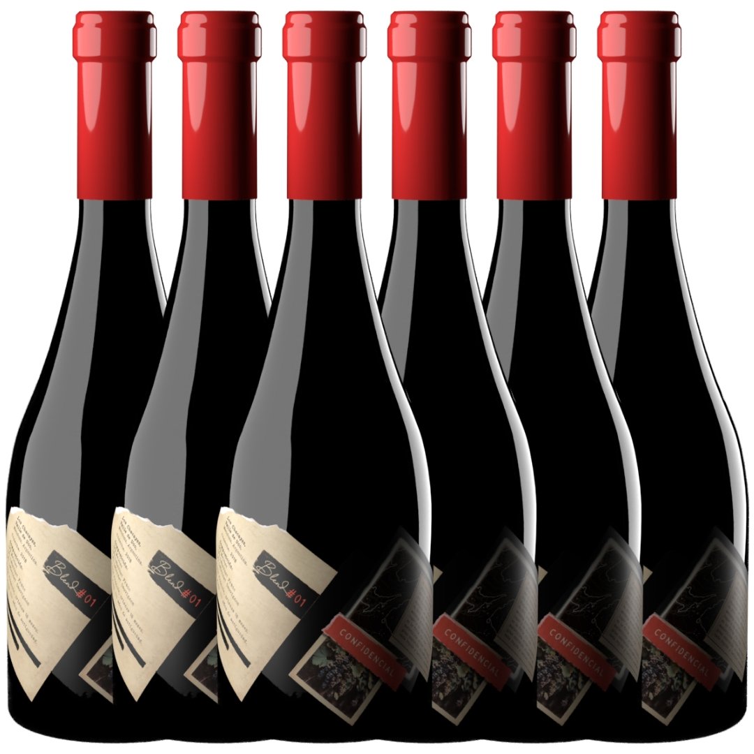 Vino Confidencial #1 Blend Tinto x6 unidades