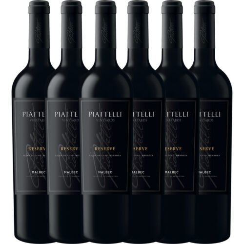 Vino Piattelli Reserva Malbec x6 unidades Mendoza