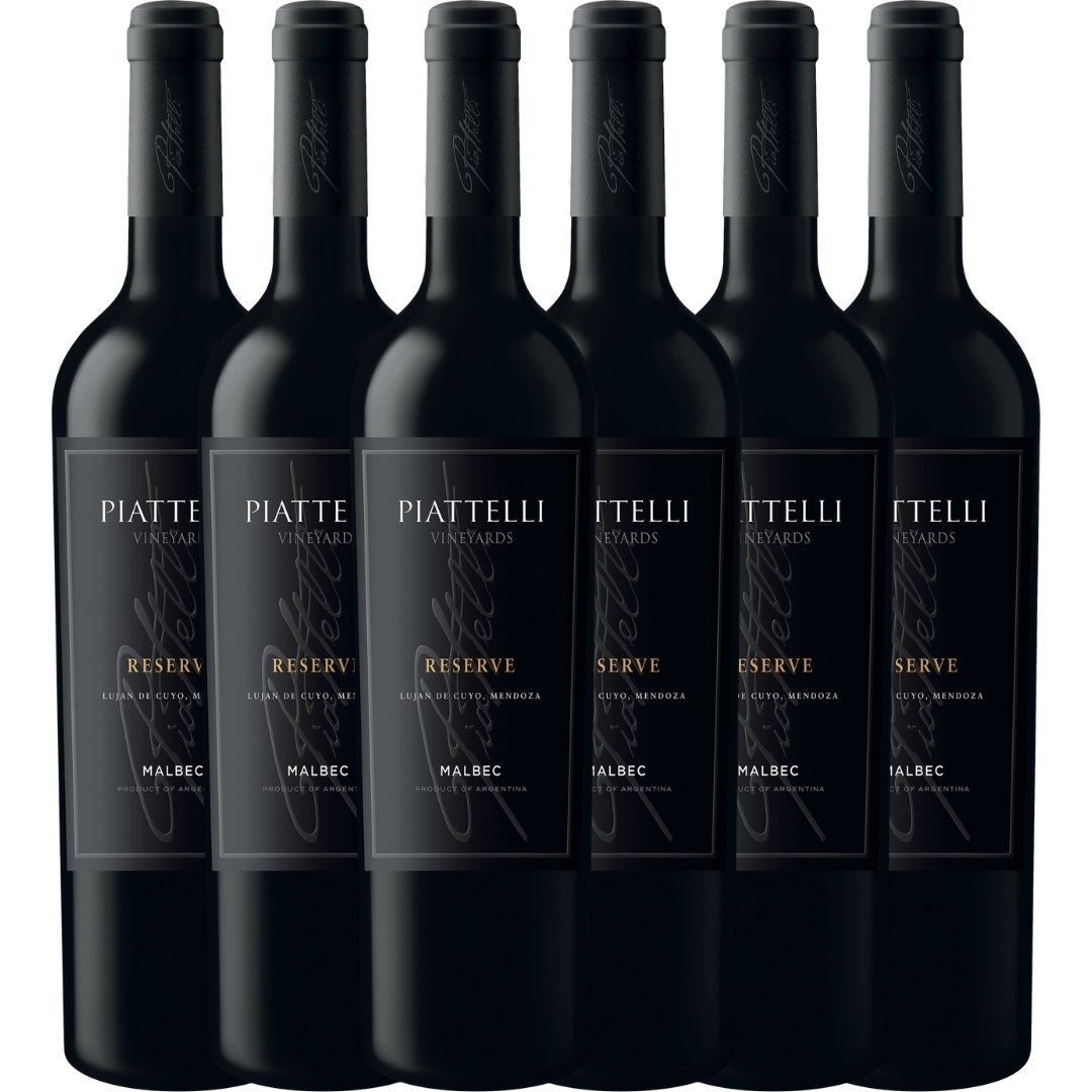 Vino Piattelli Reserva Malbec x6 unidades Mendoza