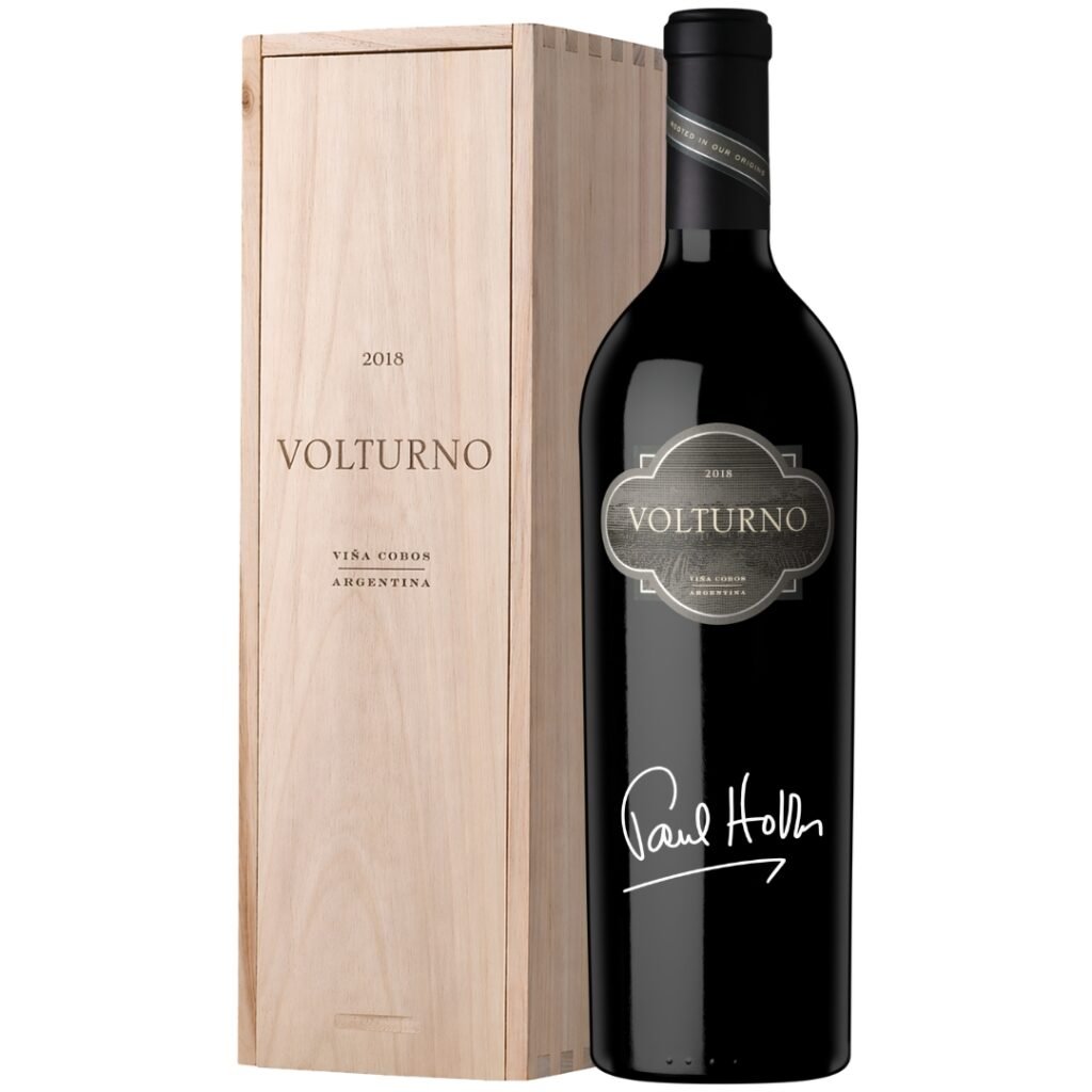 volturno magnum 2018 viña cobos botella vino premium