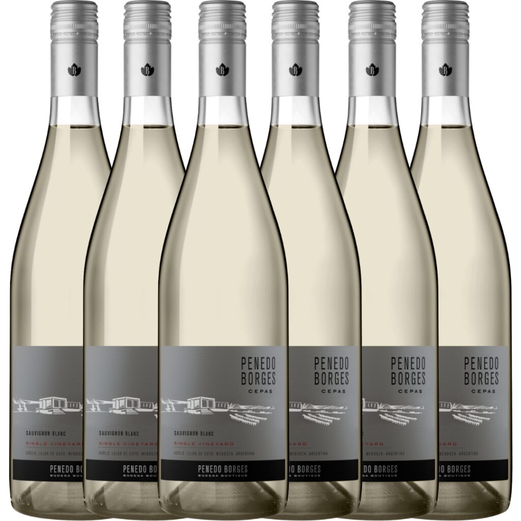 penedo borges sauvignon blanc x6 caja botellas blanco