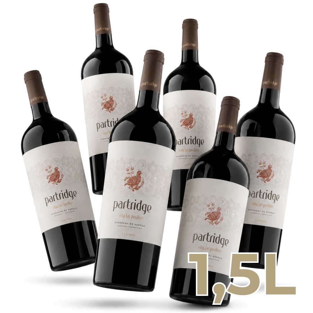 Caja Las Perdices Partridge Malbec Magnum 1.5L x6
