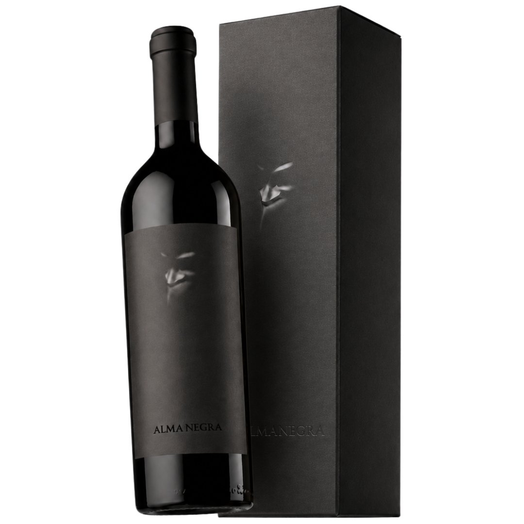 Estuche Vino Alma Negra Tinto Blend 750ml