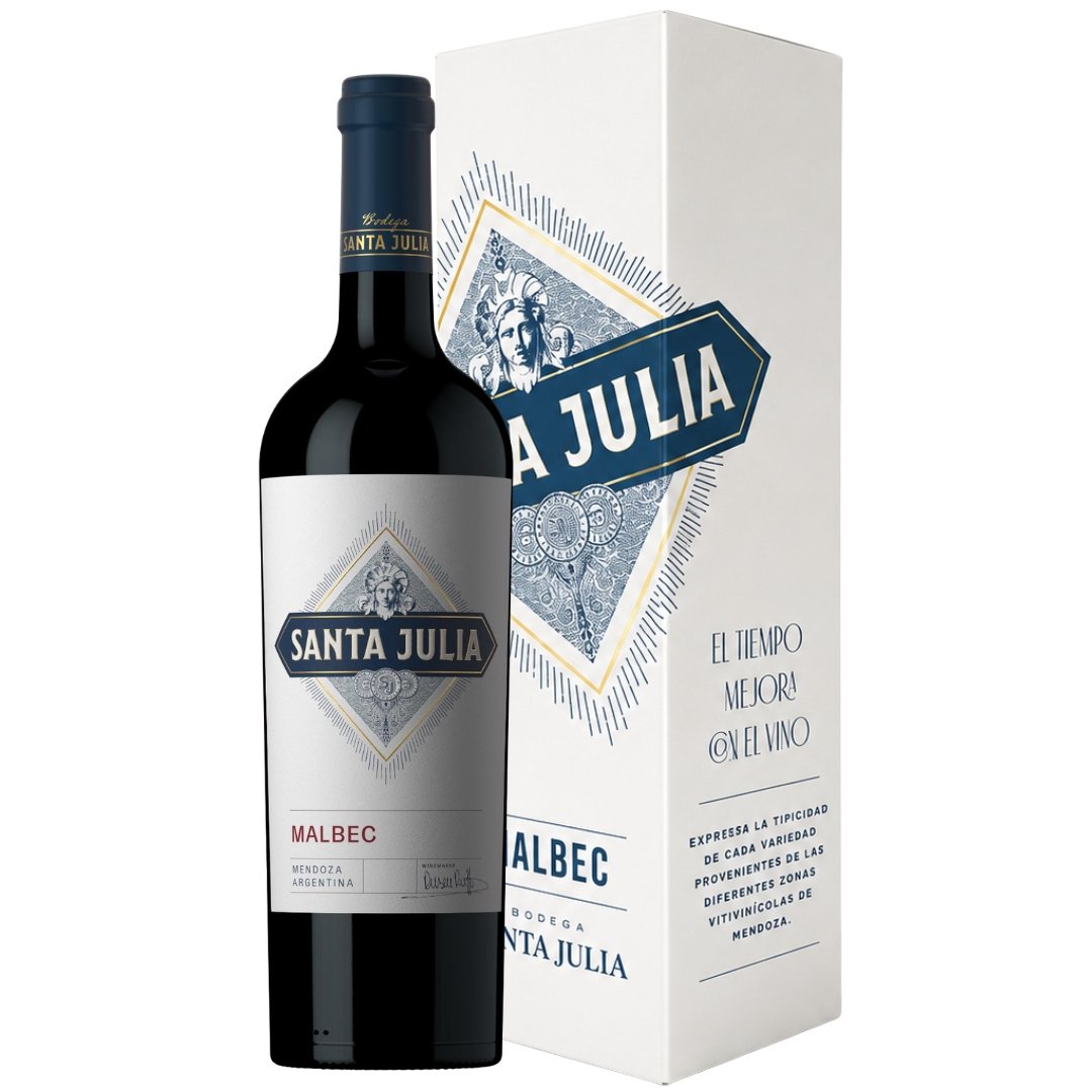 Estuche Vino Santa Julia Varietal Malbec 750ml