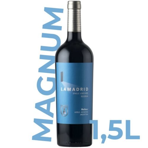 Vino Lamadrid Reserva Malbec Magnum 1.5 litros 2022 | Finca La Suiza