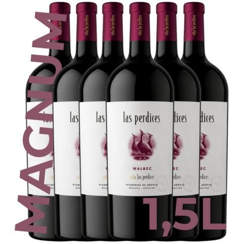 Vino Las Perdices Varietal Malbec Magnum x6 | Caja Cerrada
