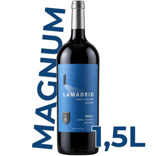 Vino Lamadrid Reserva Malbec Magnum 1.5 litros 2022 | Finca La Suiza